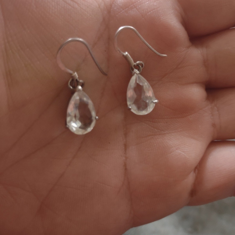Faux Diamond Earrings